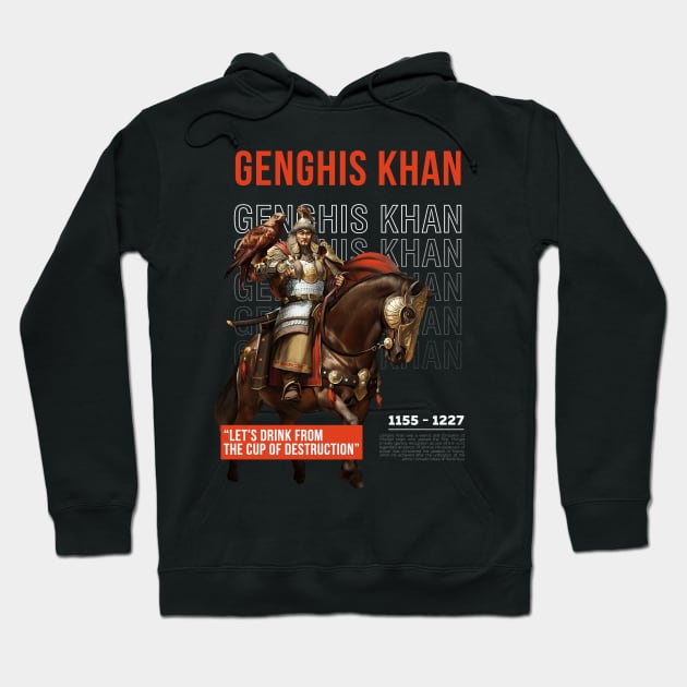 GENGHIS KHAN Hoodie by SURET